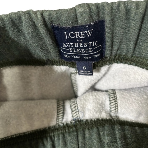 J. Crew Authentic Fleece Jogging Pants Pockets Size Small Casual Loungewear - Picture 9 of 13